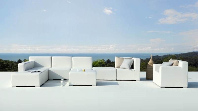 patio loveseat modern