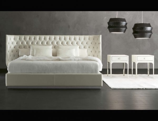 Buttoned Bed