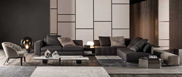 Contemporary L-Shape Sofa