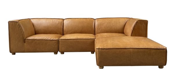 Vintage Corner Sofa - Image 5