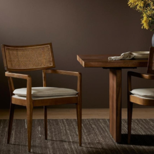 Rattan Accent Armchair