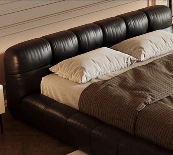 Modern Puffy Padded Bed - Image 4