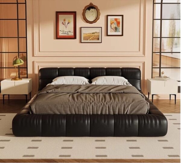 Modern Puffy Padded Bed